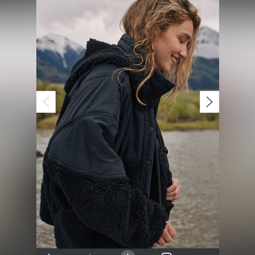 Free people movement adventure awaits fleece, BNWT, size med - Picture 5 of 9
